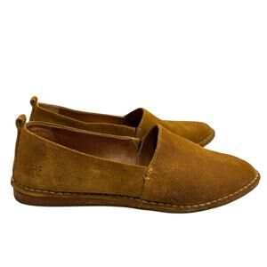Frye Tan Suede Flats
